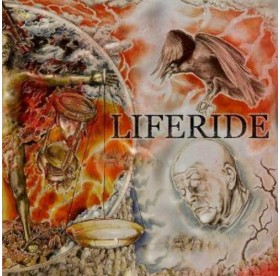 Liferide - Same WHITE VINYL LP