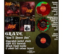 Grave - You'll Never See LP
