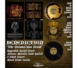 Benediction - The Dreams You Dread LP