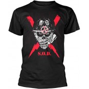 S.O.D. - Scrawled Lightning T-Shirt